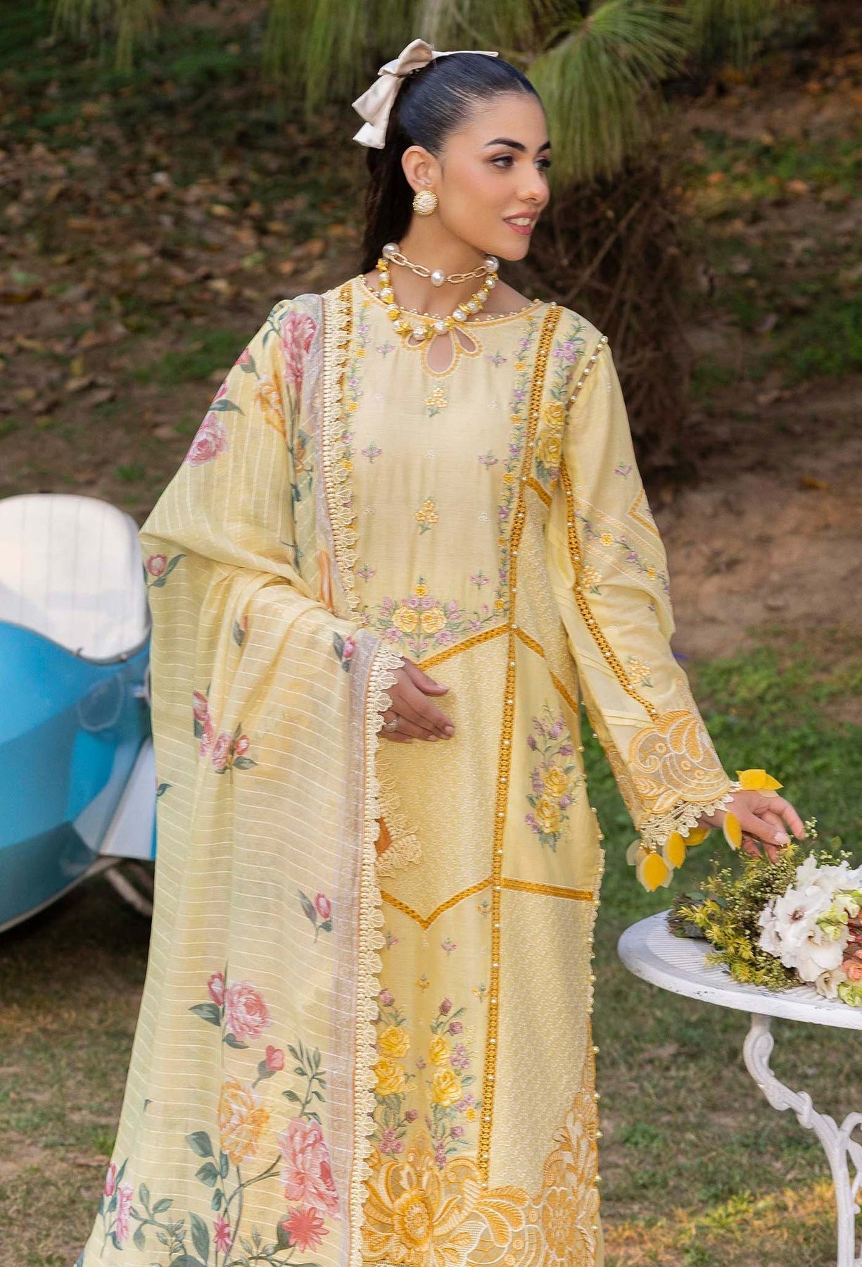 Adans Libas | Gul Rukh Lawn 25 | RUKH 2836 - Official Adans Libas stockist in UK - Sakeena London