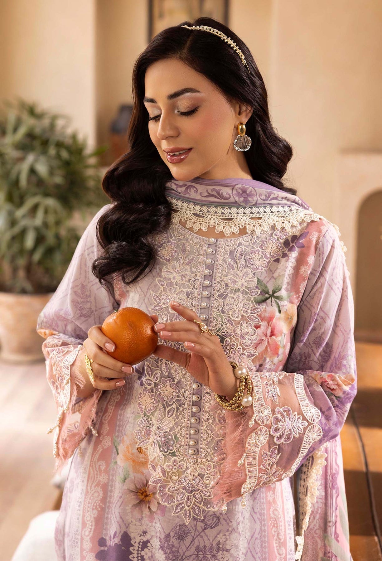 Adans Libas | Chantelle Print Lawn | CHANTELLE 99959 - Official Adans Libas stockist in UK - Sakeena London