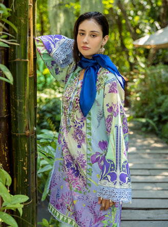 Roheenaz | Ethereal Bloom Lawn 25 | Florisse - Official Roheenaz stockist in UK - Sakeena London