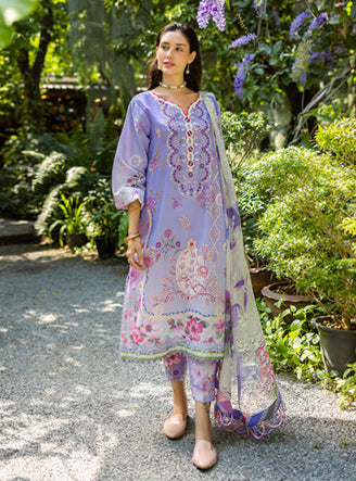 Roheenaz | Ethereal Bloom Lawn 25 | Meliora - Official Roheenaz stockist in UK - Sakeena London