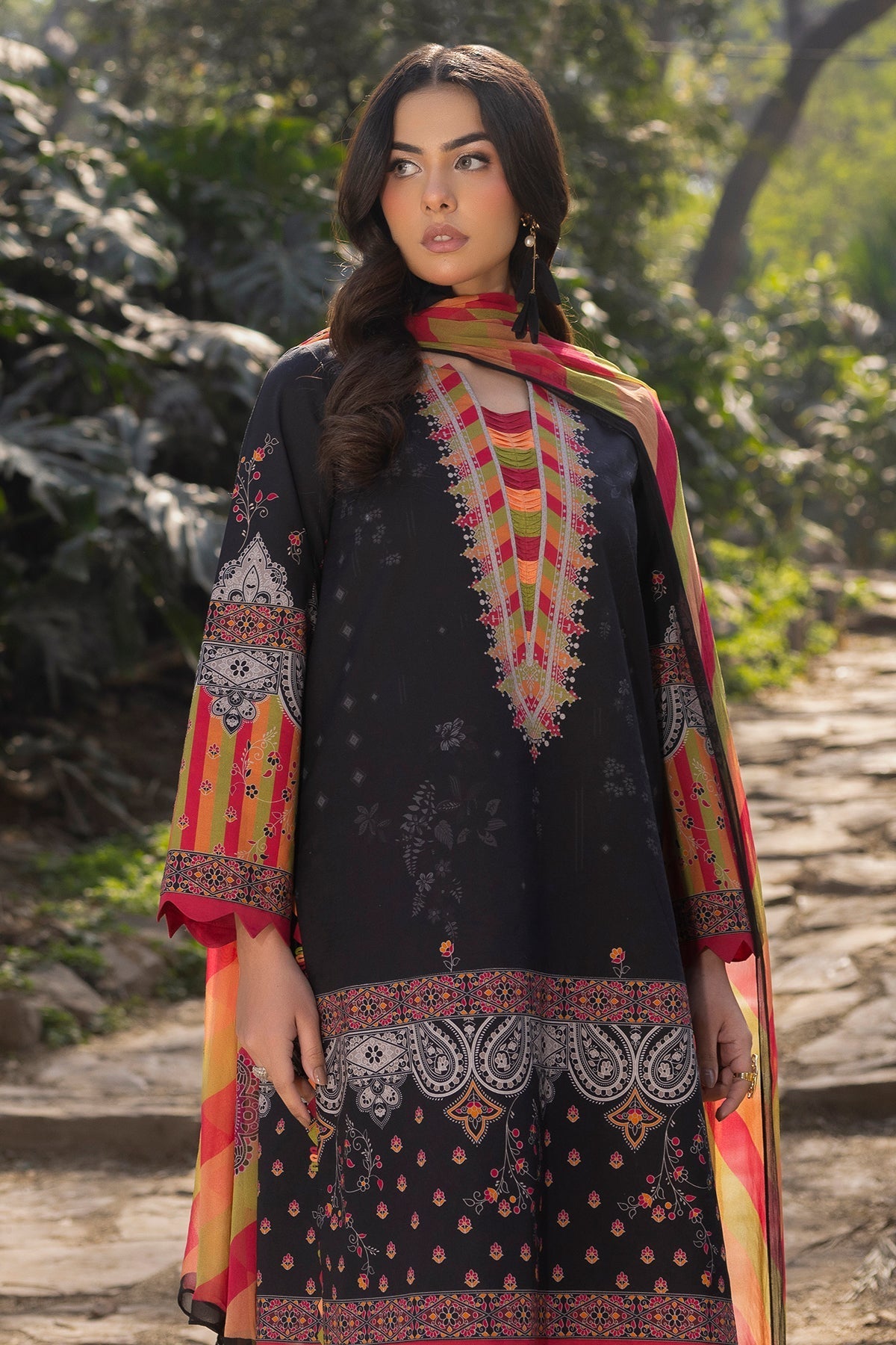 Charizma | C prints Lawn | CP5-11 - Official Charizma stockist in UK - Sakeena London