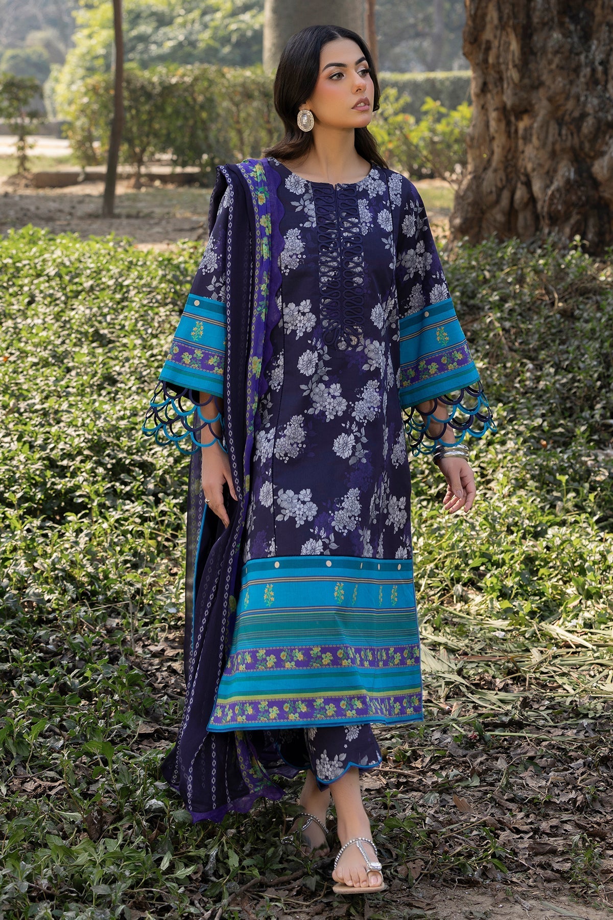 Charizma | C prints Lawn |CP5-15 - Official Charzima stockist in UK - Sakeena London