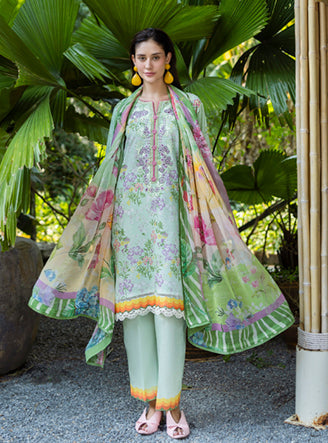 Roheenaz | Ethereal Bloom Lawn 25 | Ivara - Official Roheenaz stockist in UK - Sakeena London