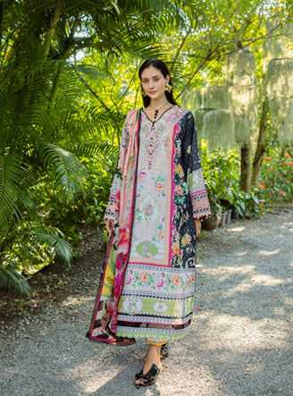Roheenaz | Ethereal Bloom Lawn 25 | Nymeria - Official Roheenaz stockist in UK - Sakeena London