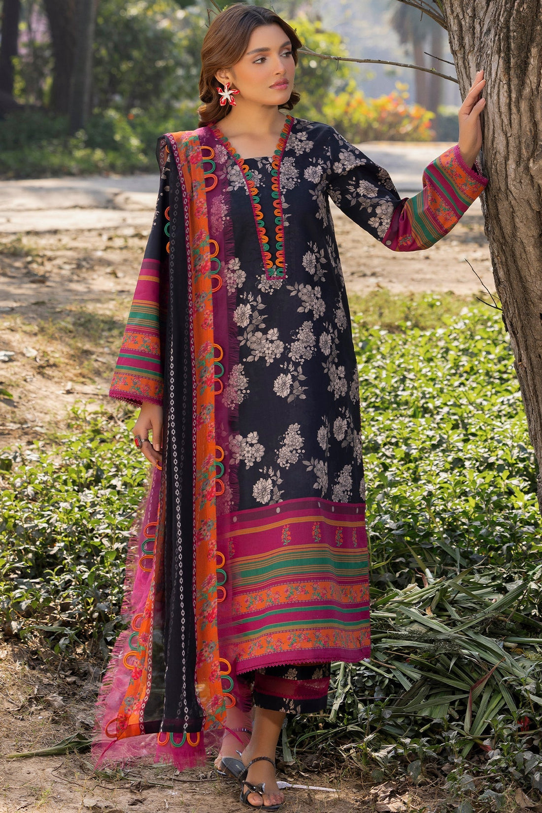 Charizma | C prints Lawn | CP5-14 - Official Charizma stockist in UK - Sakeena London