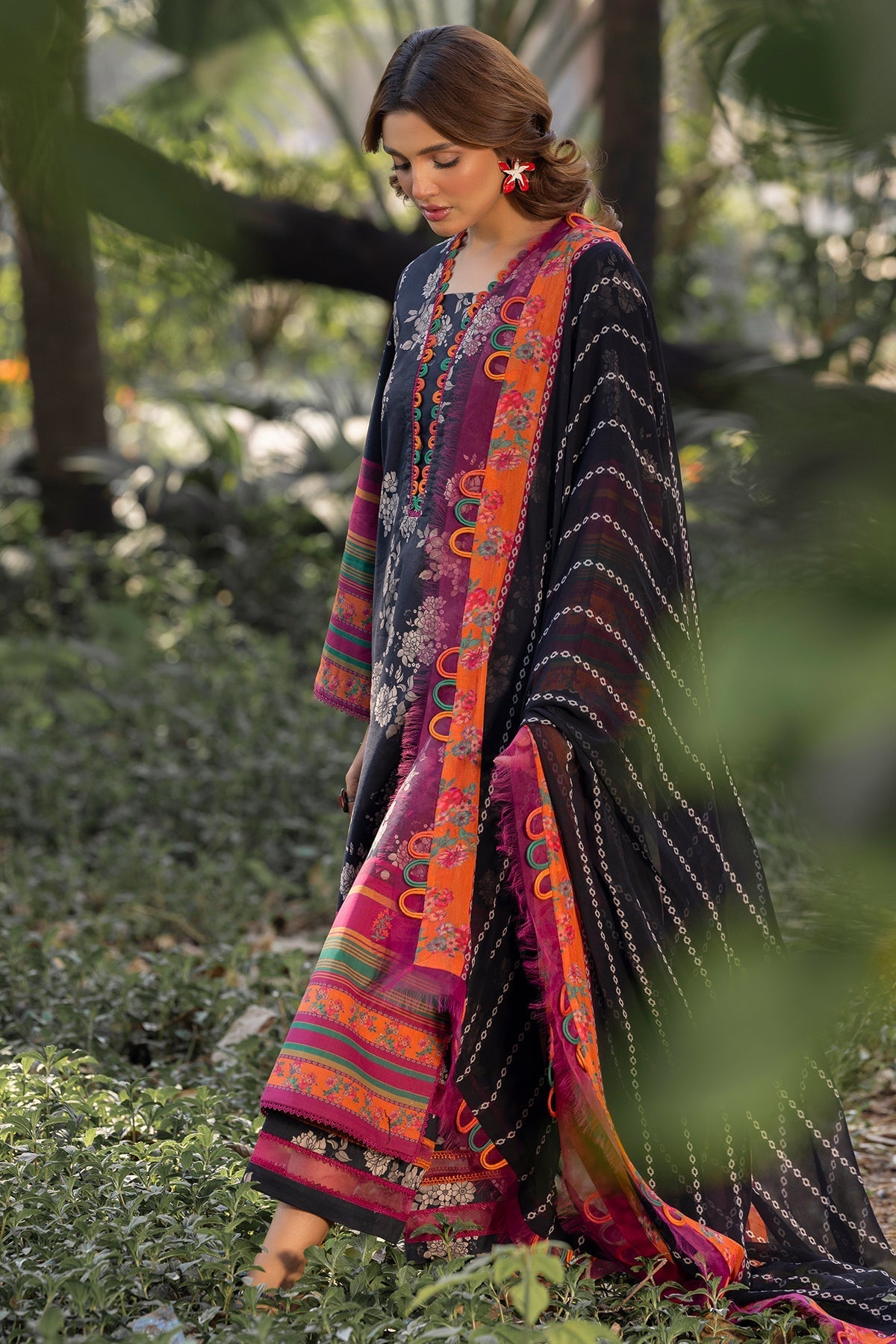 Charizma | C prints Lawn | CP5-14 - Official Charizma stockist in UK - Sakeena London