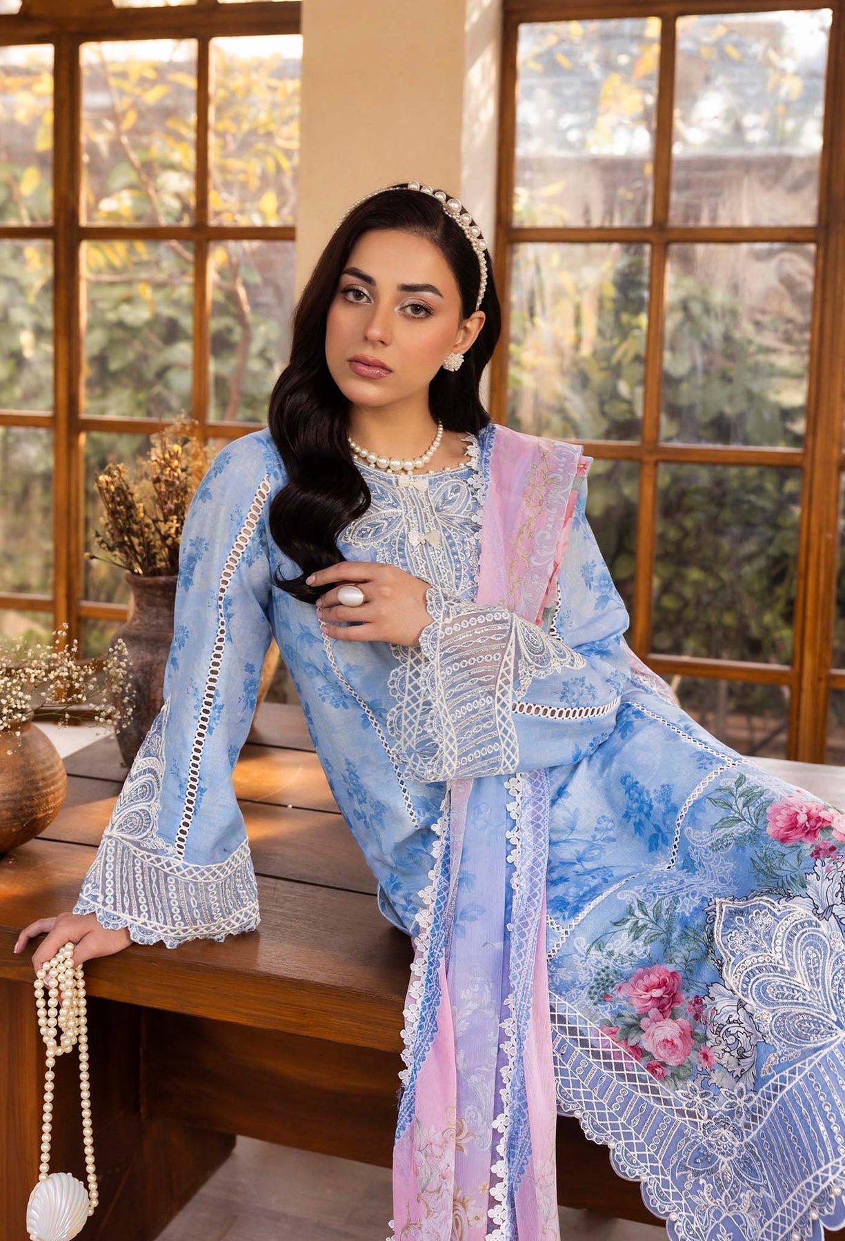 Adans Libas | Chantelle Print Lawn | CHANTELLE 99955 - Official Adans Libas stockist in UK - Sakeena London