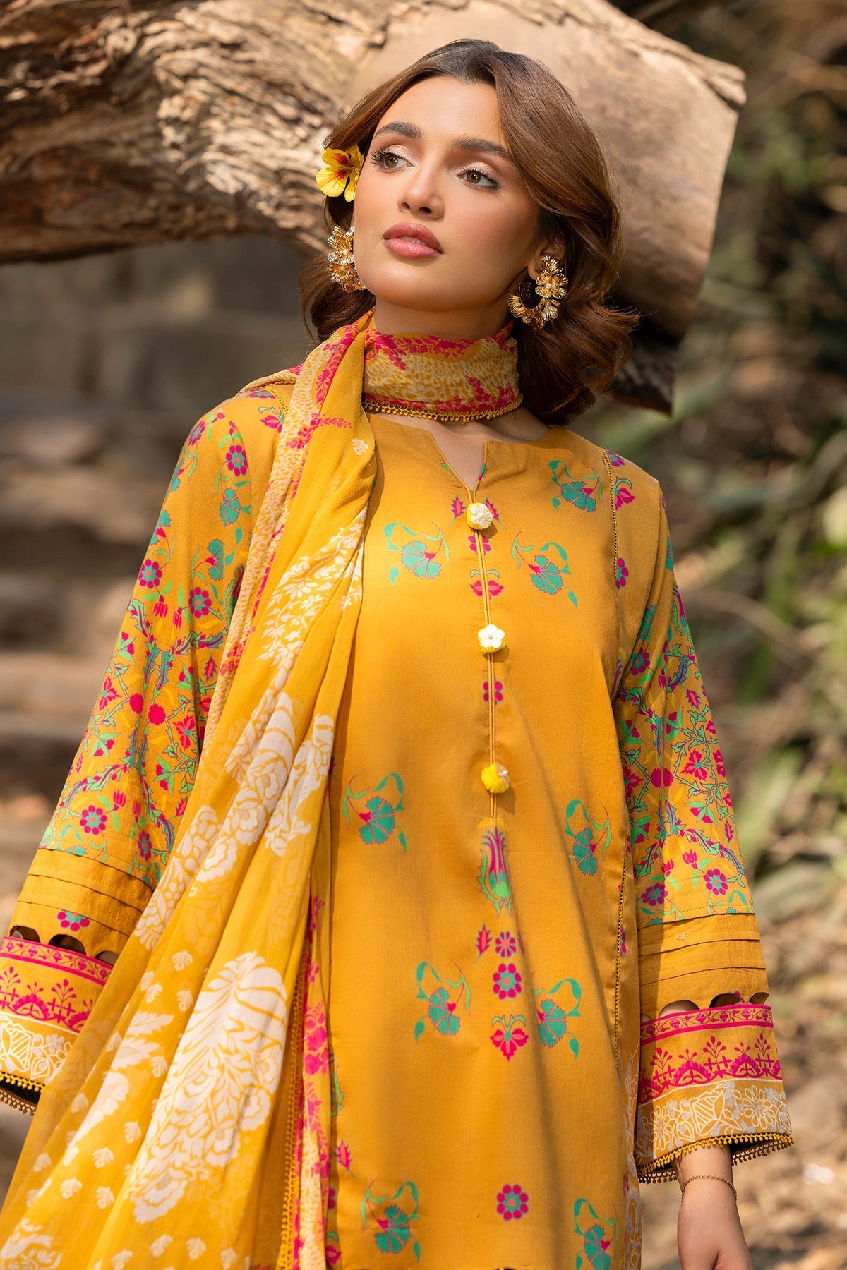 Charizma | C prints Lawn | CP5-13 - Official Charizma stockist in UK - Sakeena London
