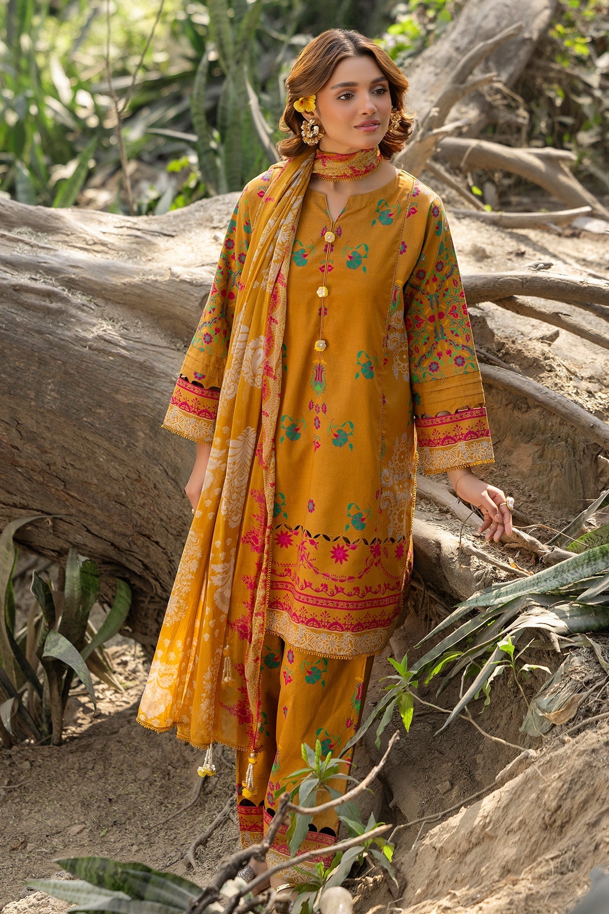 Charizma | C prints Lawn | CP5-13 - Official Charizma stockist in UK - Sakeena London