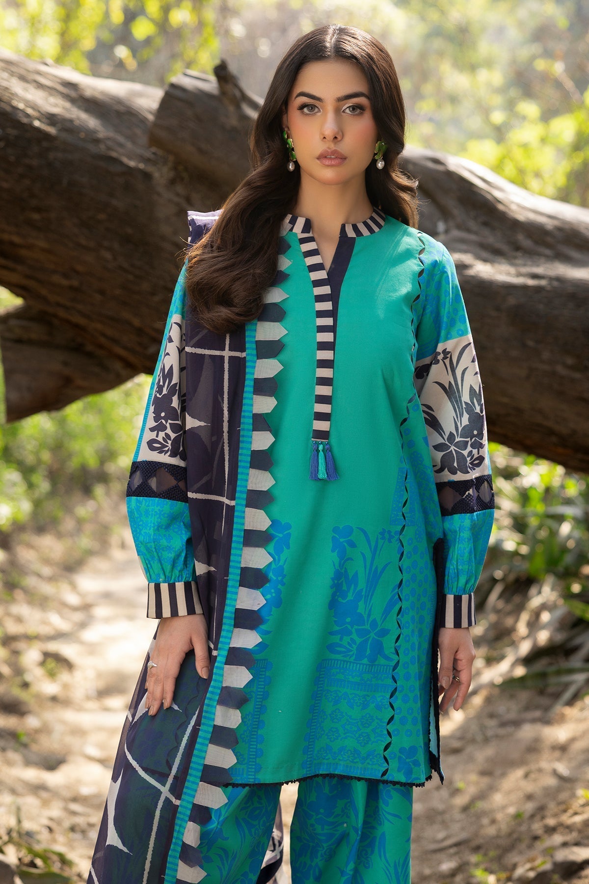 Charizma | C prints Lawn | CP5-17 - Official Charizma stockist in UK - Sakeena London