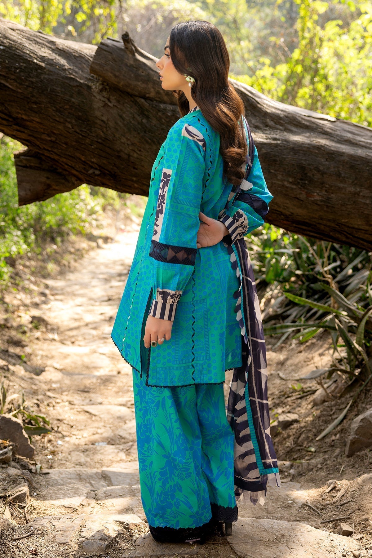Charizma | C prints Lawn | CP5-17 - Official Charizma stockist in UK - Sakeena London