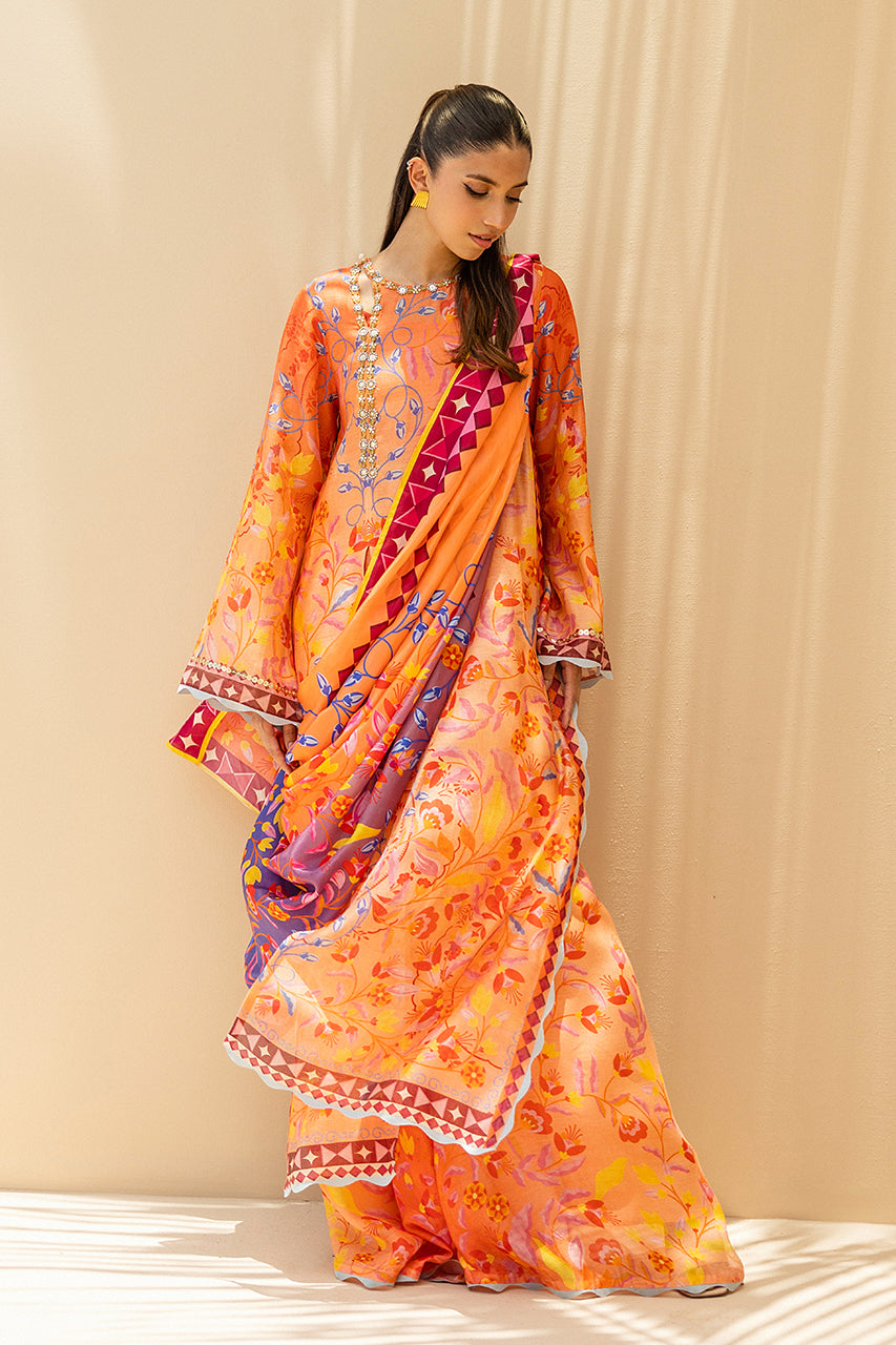 Sania Maskatiya | Fall Festive Glimmer | Evi - Official Sania Maskatiya stockist in UK - Sakeena London