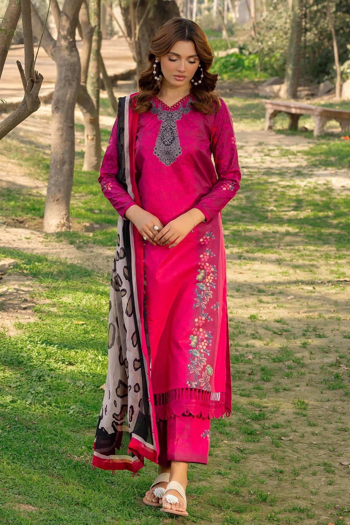 Charizma | C prints Lawn | CP5-12 - Official Charizma stockist in UK - Sakeena London