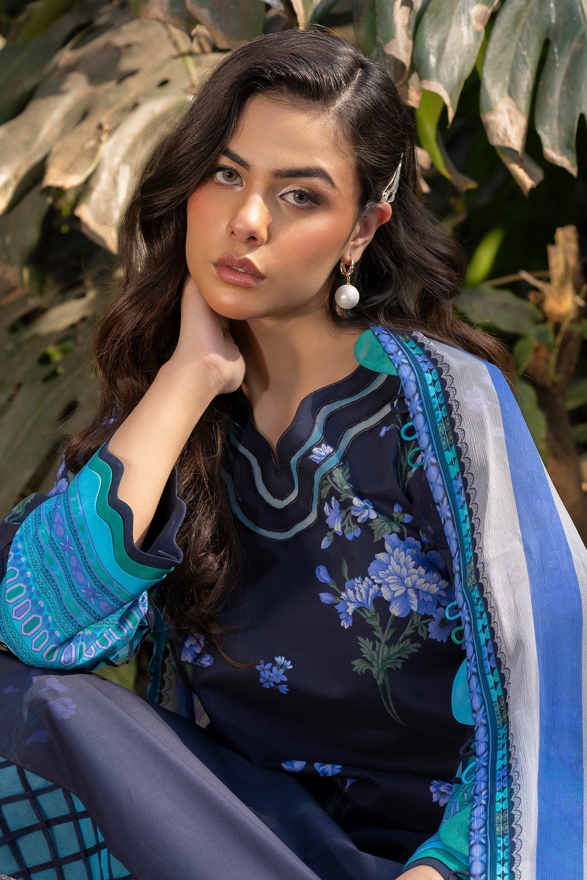 Charizma | C prints Lawn | CP5-19 - Official Charizma stockist in UK - Sakeena London