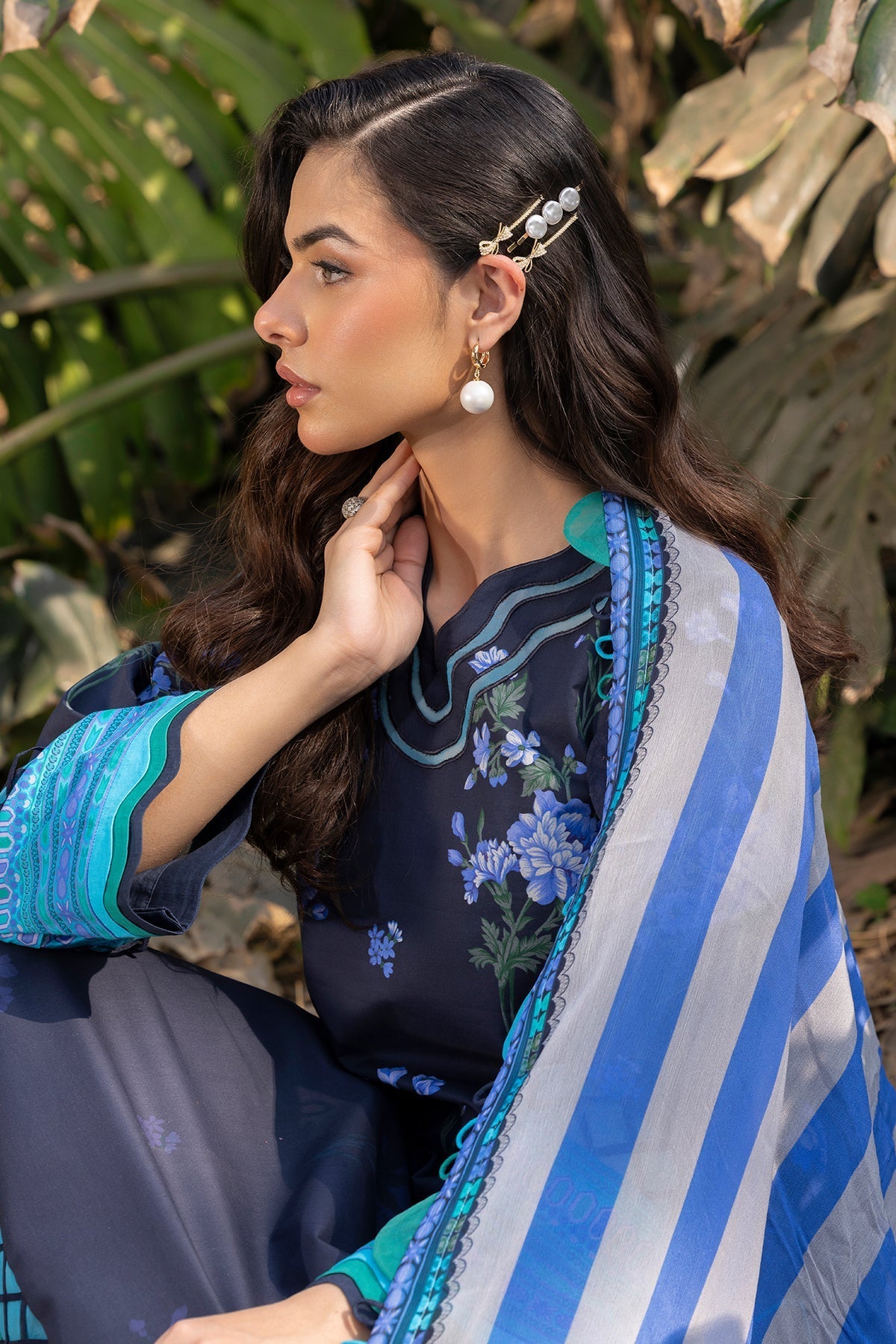 Charizma | C prints Lawn | CP5-19 - Official Charizma stockist in UK - Sakeena London