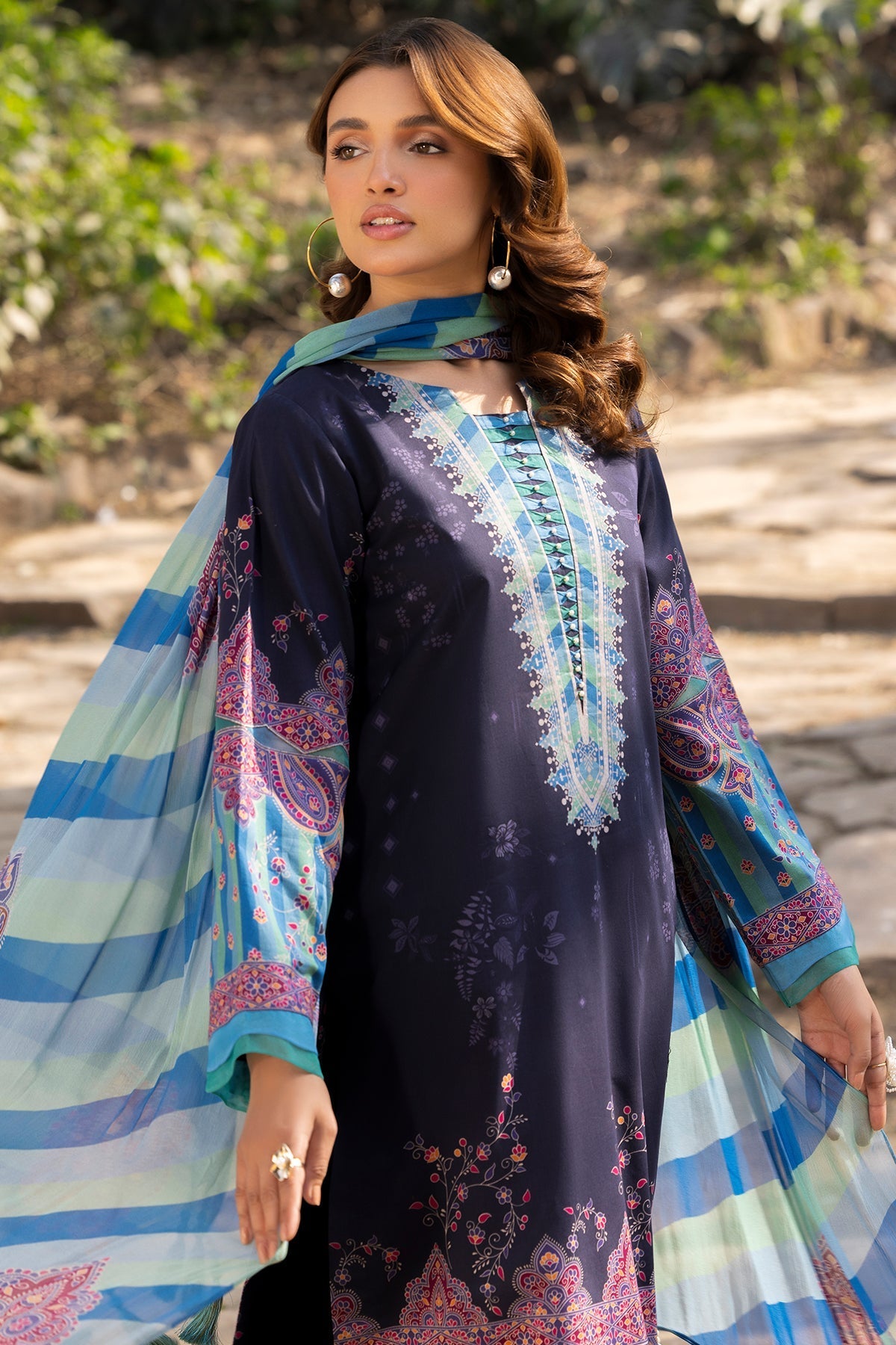 Charizma | C prints Lawn | CP5-20 - Official Charizma stockist in UK - Sakeena London