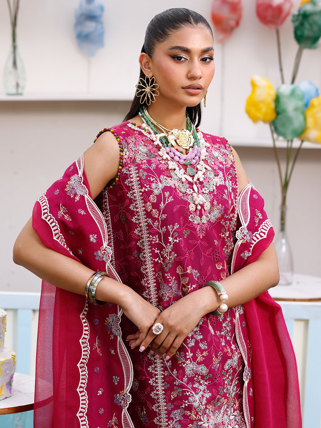Bin Ilyas | Carnival Summer Edit 25 | 35 - B - Official Bin Ilyas stockist in UK - Sakeena London