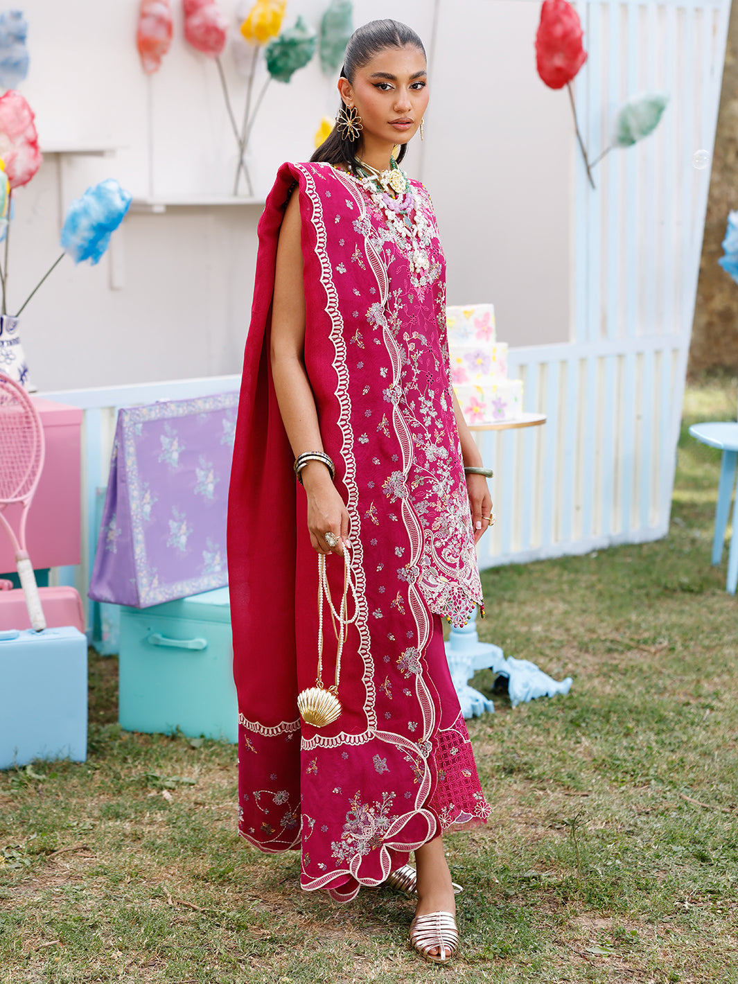 Bin Ilyas | Carnival Summer Edit 25 | 35 - B - Official Bin Ilyas stockist in UK - Sakeena London
