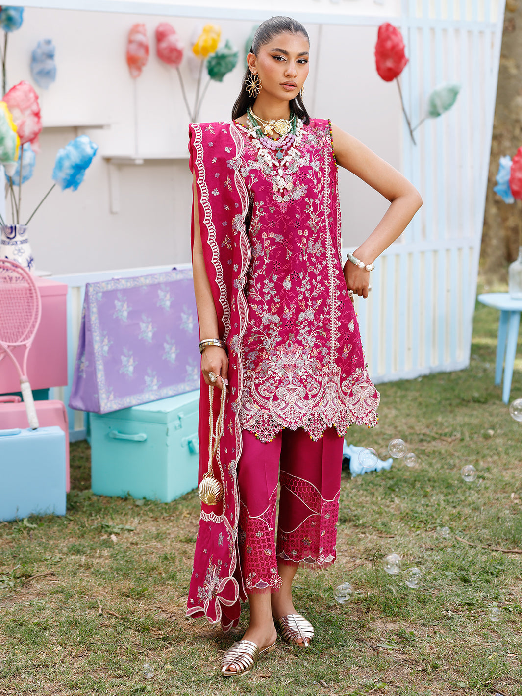 Bin Ilyas | Carnival Summer Edit 25 | 35 - B - Official Bin Ilyas stockist in UK - Sakeena London