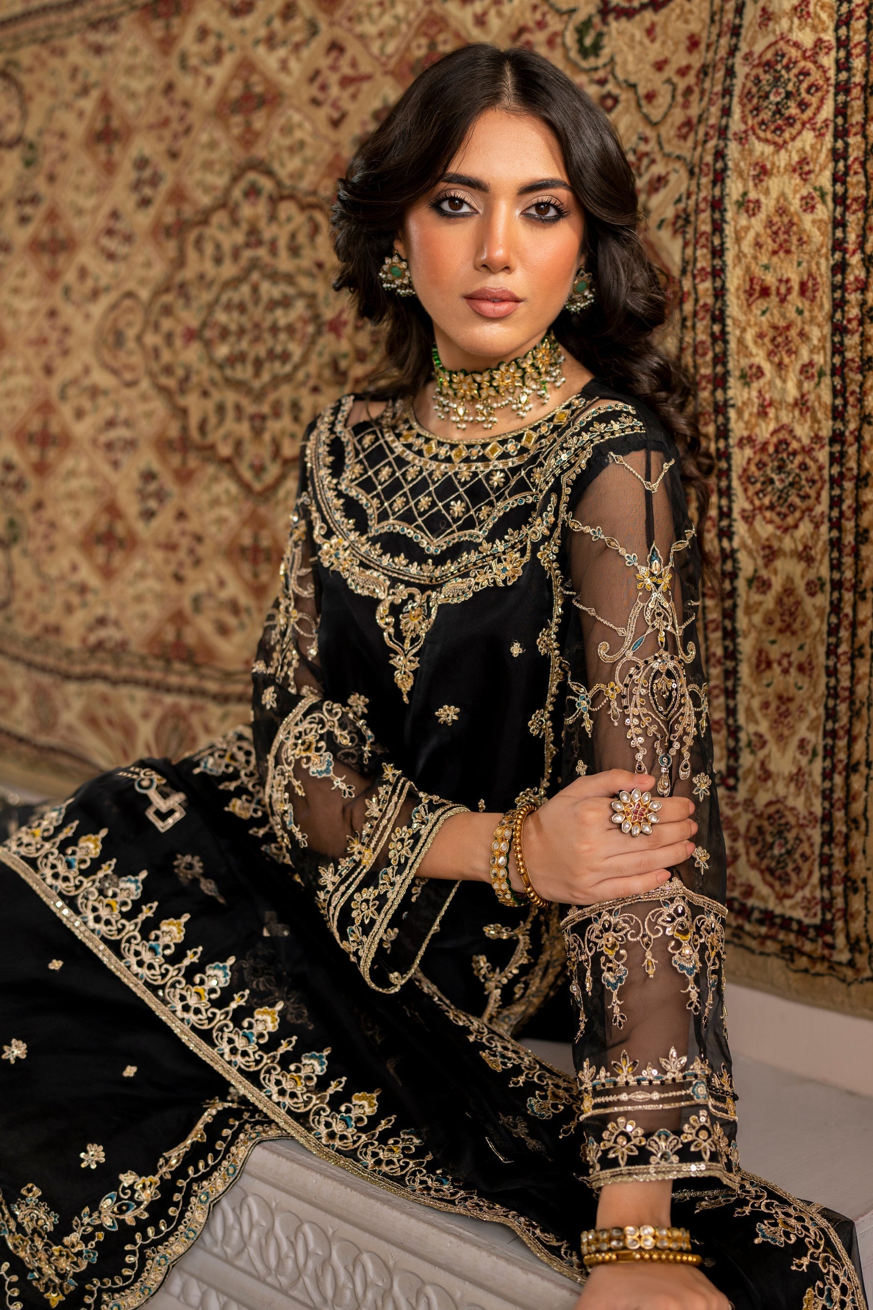 Naqshi | Kaansi Formals | LEENA - Official Naqshi stockist in UK - Sakeena London