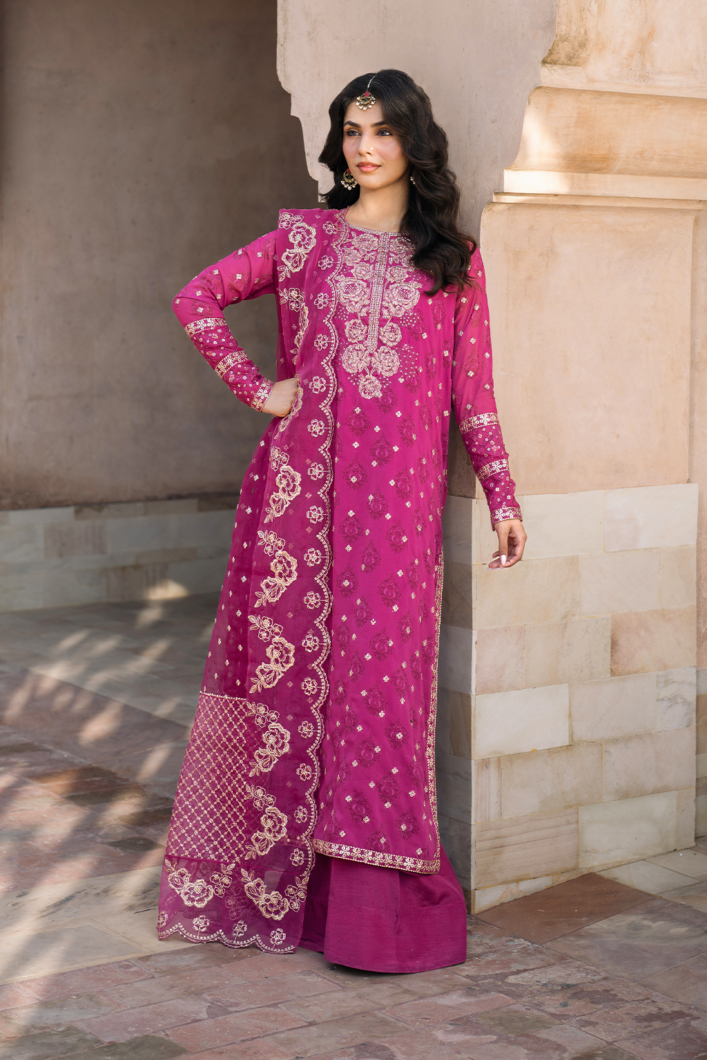 Iznik | Bandhani Formals | UE-326 - Official Iznik stockist in UK - Sakeena London