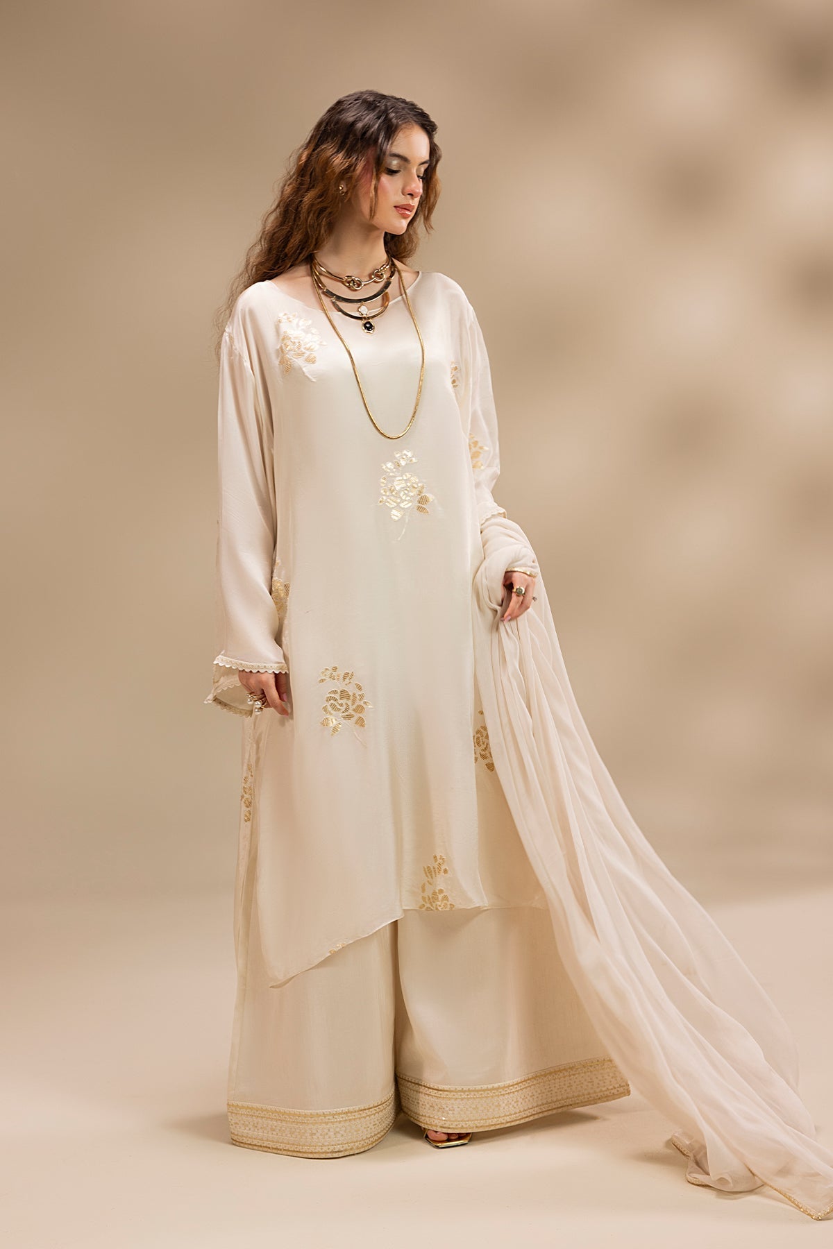 Erum Khan | Lillia Summer Edit | Moon Pearl - Official Erum Khan stockist in UK - Sakeena London