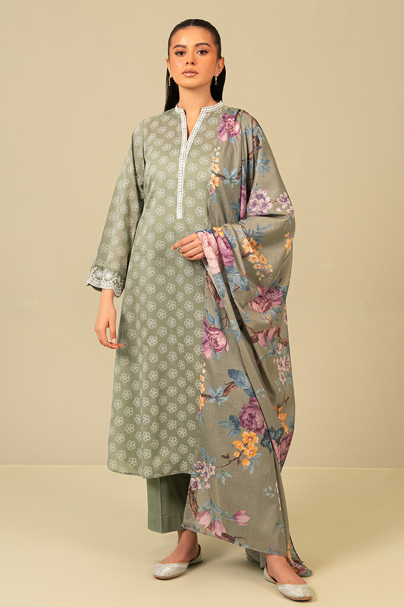 Cross Stitch | Daily Wear | BLOOMING SAGE - Official Cross Stitch stockist in UK - Sakeena London