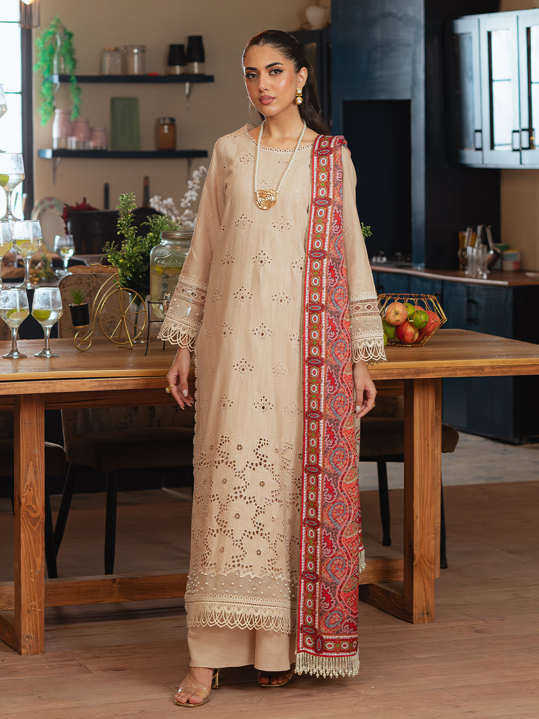 Mahnur | Stella Khaddar | SK-04B - Official Mahnur stockist in UK - Sakeena London