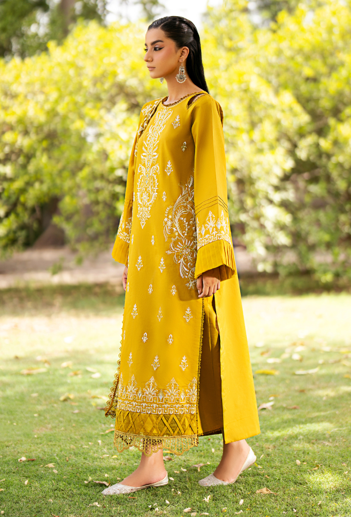 Humdum | Selin Lawn 25 | Selin - D03 - Official Humdum stockist in UK - Sakeena London