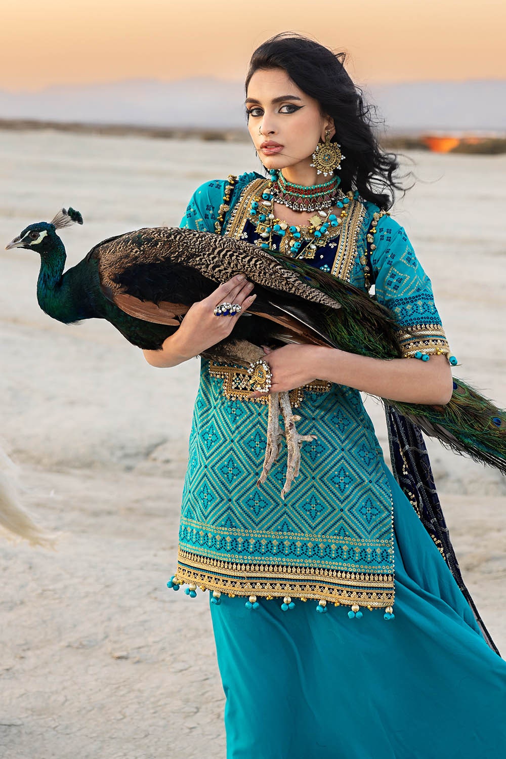 Gul Ahmed | Chunri Lawn 25 | BM-52021 - Official Gul Ahmed stockist in UK - Sakeena London
