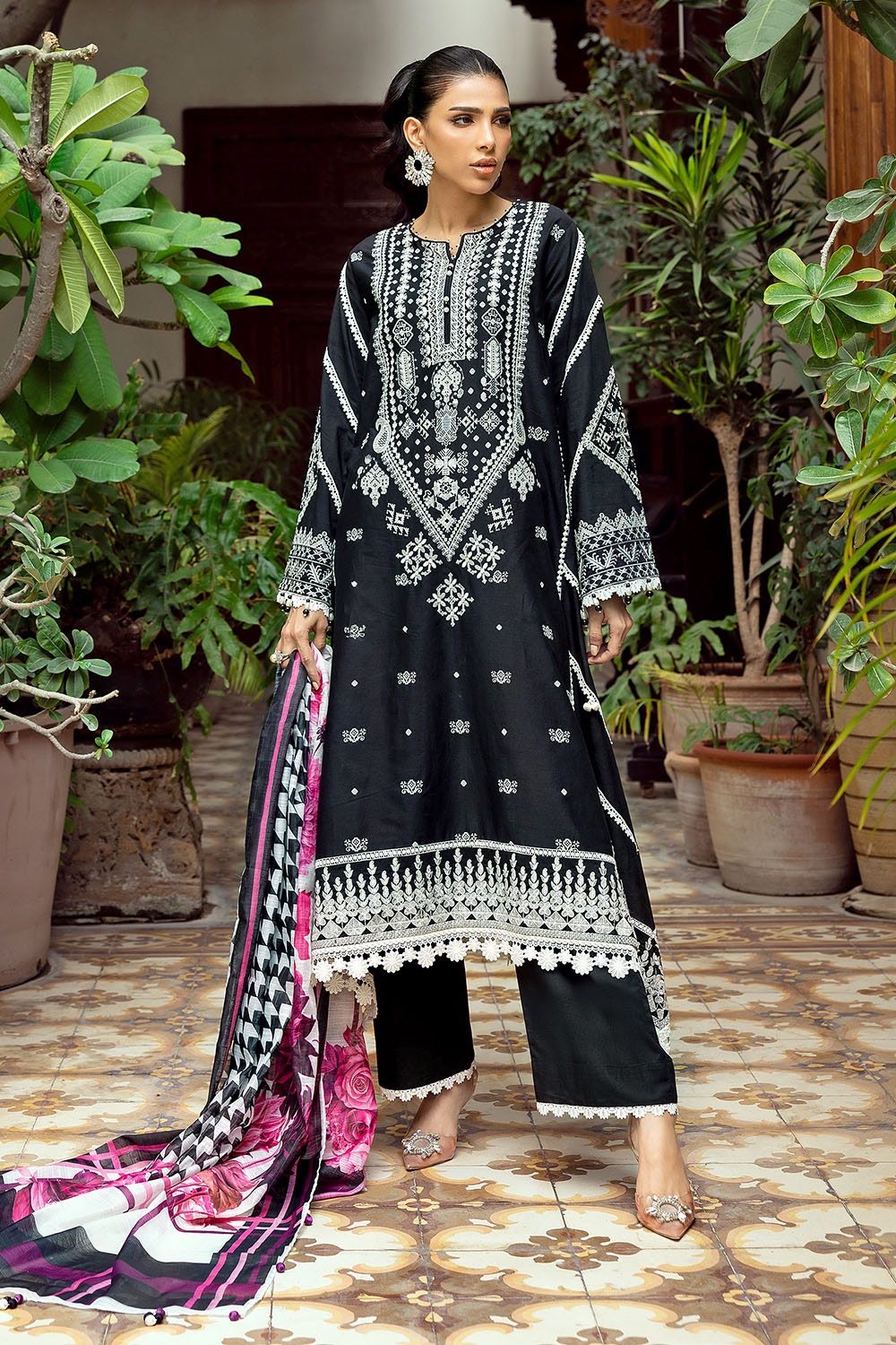 Gul Ahmed | Festive Capsule 25 | SP-52043 - Official Gul Ahmed stockist in UK - Sakeena London