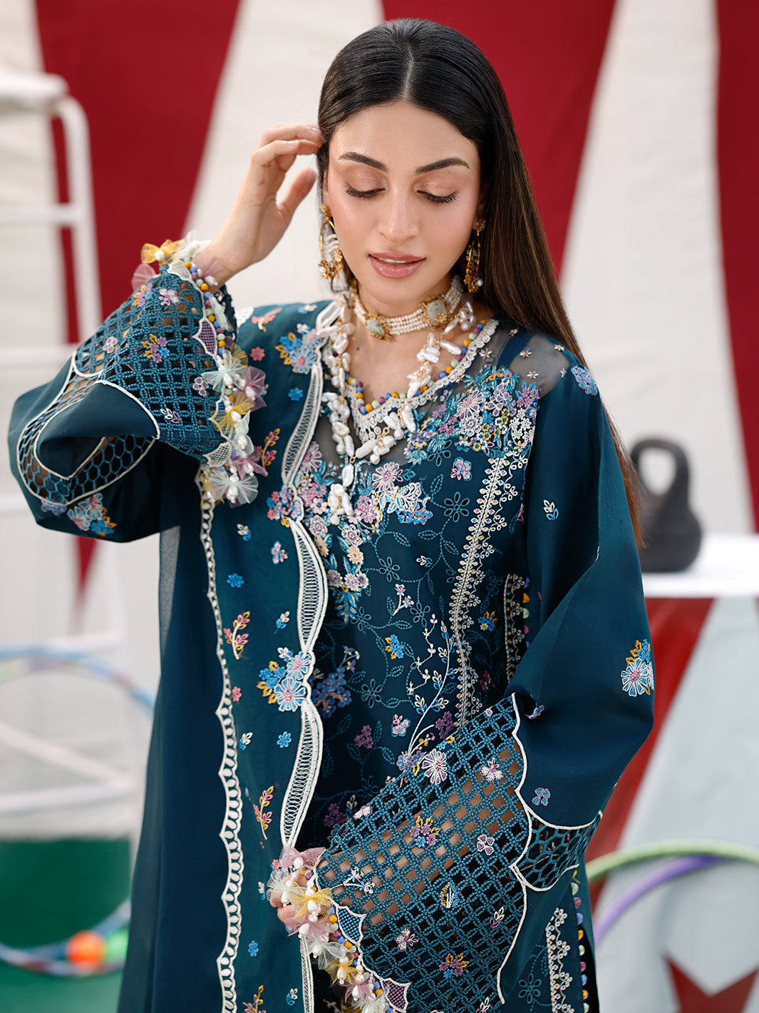 Bin Ilyas | Carnival Summer Edit 25 | 35 - A - Official Bin Ilyas stockist in UK - Sakeena London