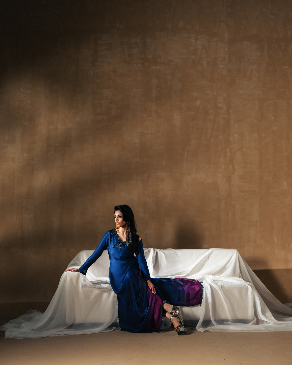 Vasal | Zyra Luxe Pret 26 | Sapphire drift - Official Vasal stockist in UK - Sakeena London