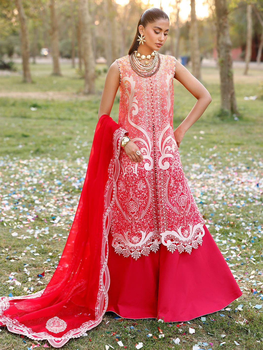 Bin Ilyas | Carnival Summer Edit 25 | 36 - B - Official Bin Ilyas stockist in UK - Sakeena London