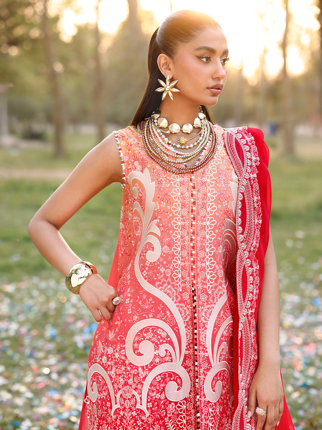 Bin Ilyas | Carnival Summer Edit 25 | 36 - B - Official Bin Ilyas stockist in UK - Sakeena London