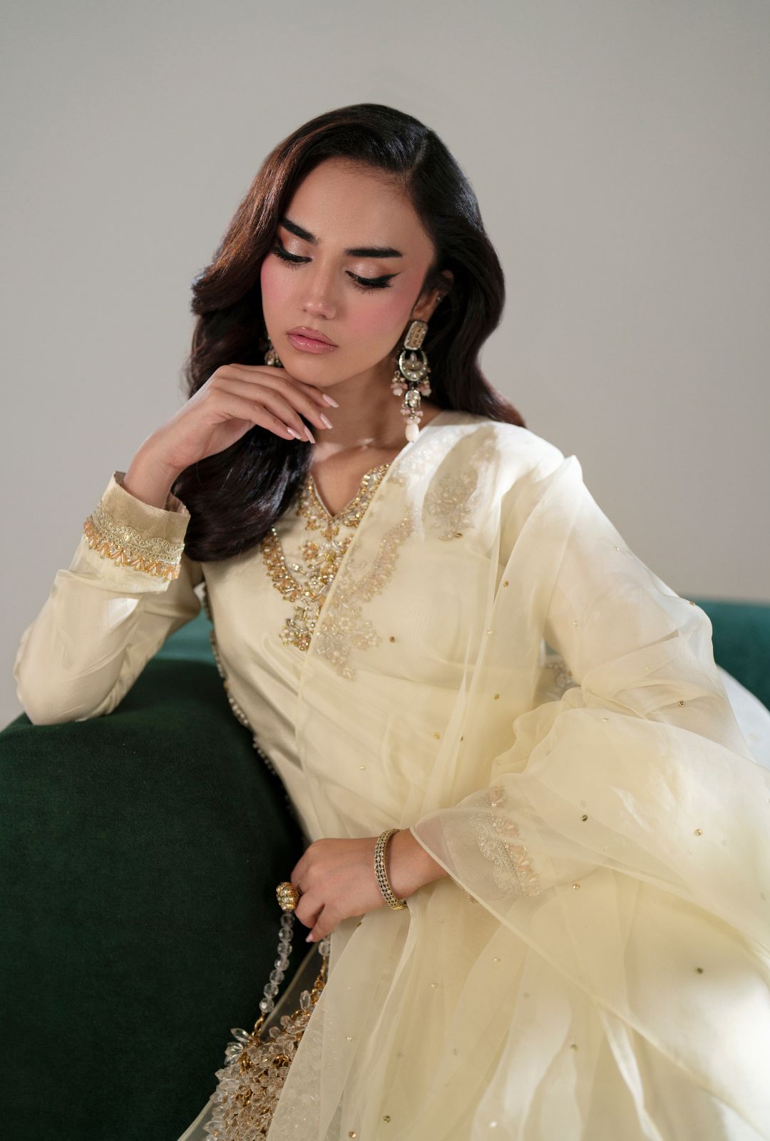 Inayat | Luminae Luxe Pret 25 | Liana - Official Inayat stockist in UK - Sakeena London