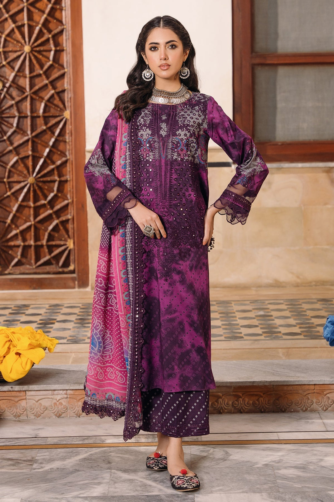 Charizma | Lawn Collection 24 | CH4-08 - Official Charizma stockist in UK - Sakeena London