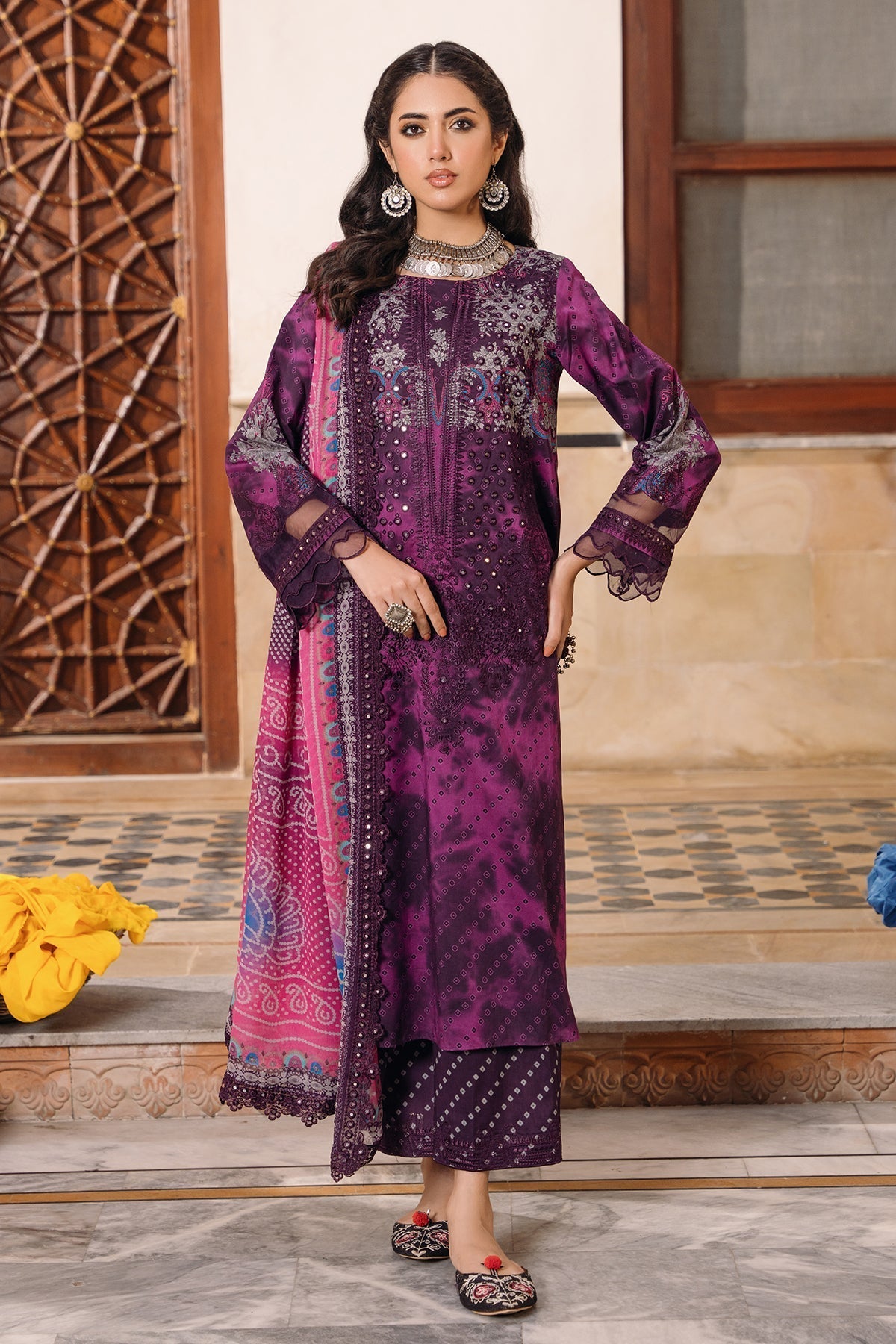 Charizma | Lawn Collection 24 | CH4-08 - Official Charizma stockist in UK - Sakeena London