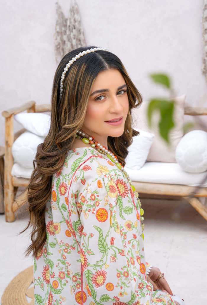 Humdum | Gardenia Lawn 24 | PLG 3 - D02 - Official HumDum stockist in UK - Sakeena London