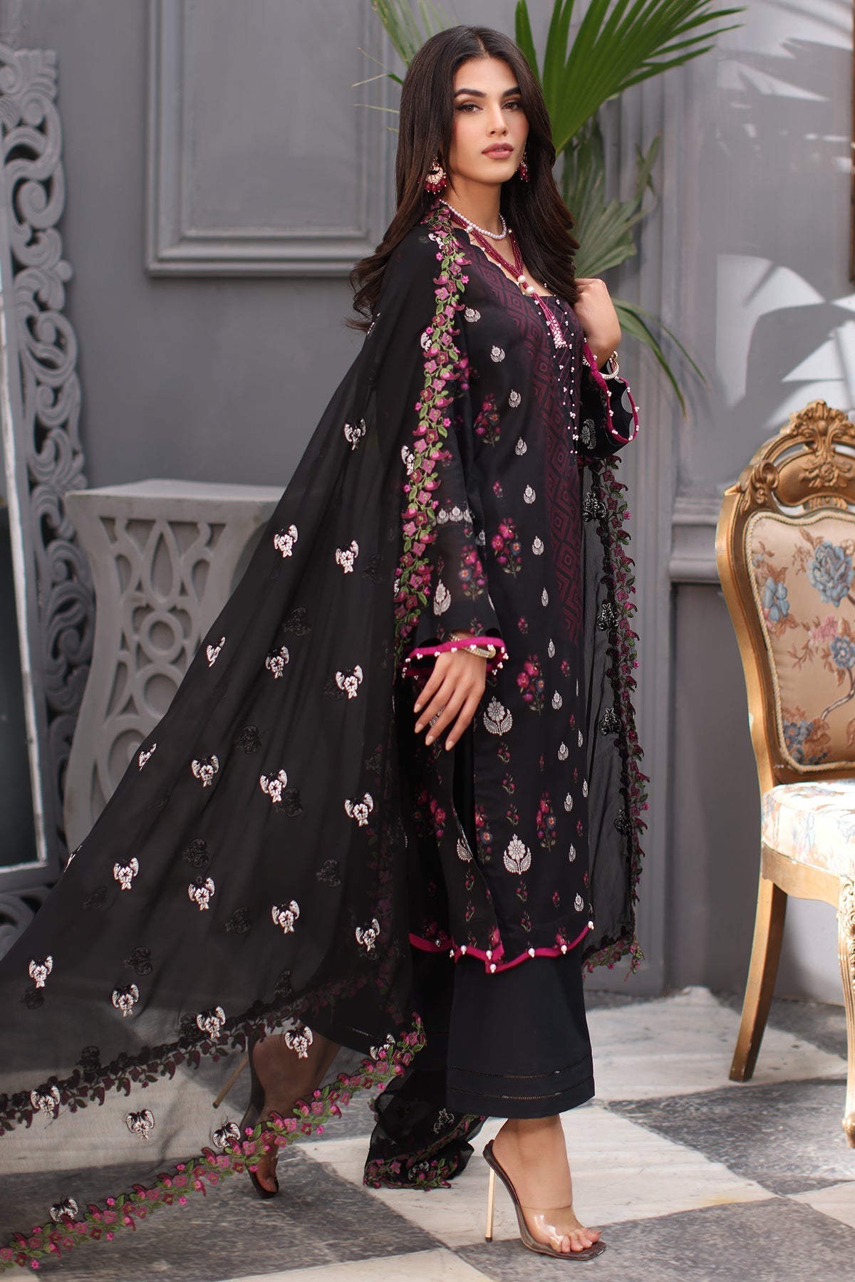 Charizma | Lawn Collection 24 | AS4-15 - Official Charizma stockist in UK - Sakeena London