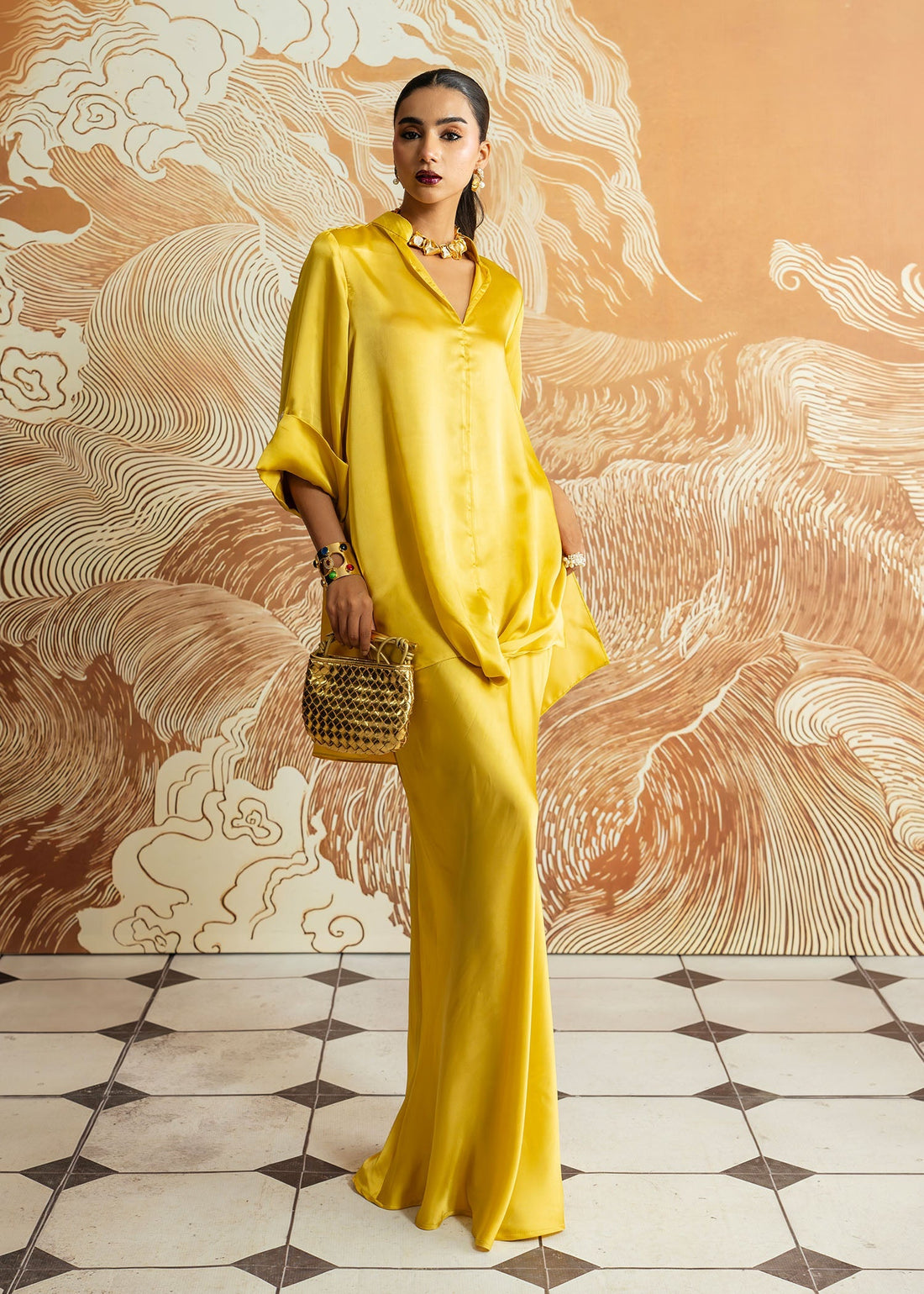 Mahgul | Whispers of Silk | Citrine - Official Mahgul stockist in UK - Sakeena London