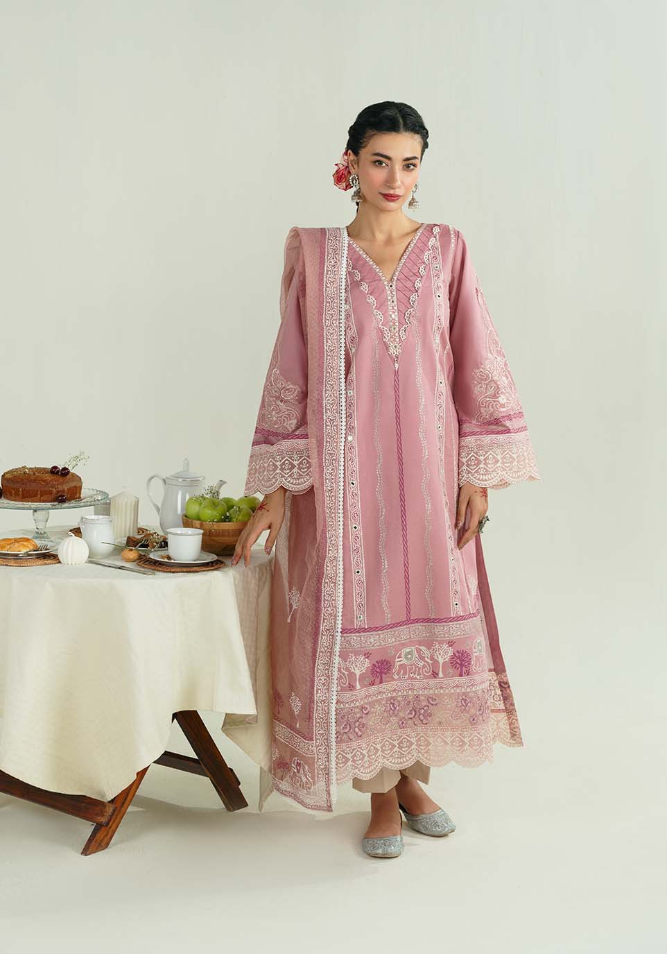 Zarqash | Nazakat Ready to Wear | Noor e Ghulab - Official Zarqash stockist in UK - Sakeena London