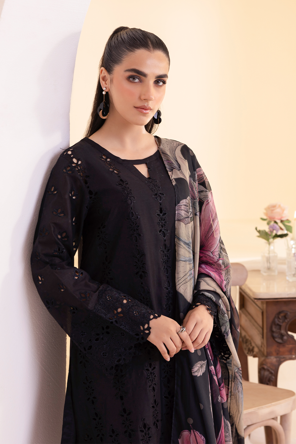 Iznik | Exclusive Lawn | UE-253 EMBROIDERED LAWN - Official Iznik stockist in UK - Sakeena London