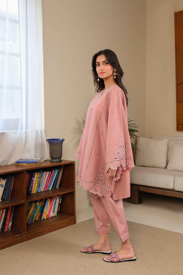 Noor by Saadia Asad | Noor Pret 25 | D6 - Pink Whispers - Official Noor by Saadia Asad stockist in UK - Sakeena London