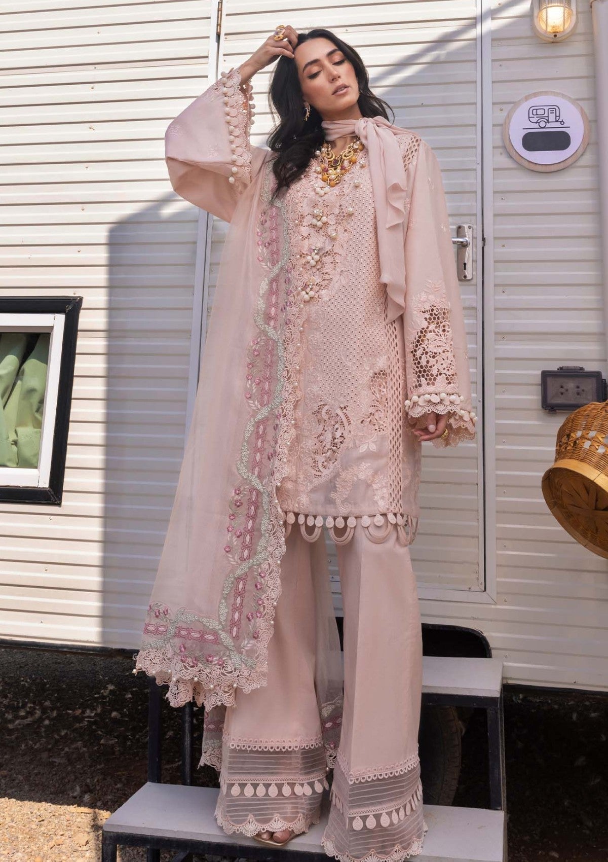 Lawn - Saira Shakira - Unstitched Festive 25 - LEYLA-A