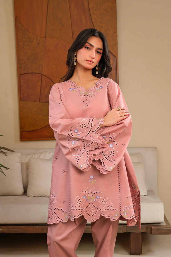 Noor by Saadia Asad | Noor Pret 25 | D6 - Pink Whispers - Official Noor by Saadia Asad stockist in UK - Sakeena London