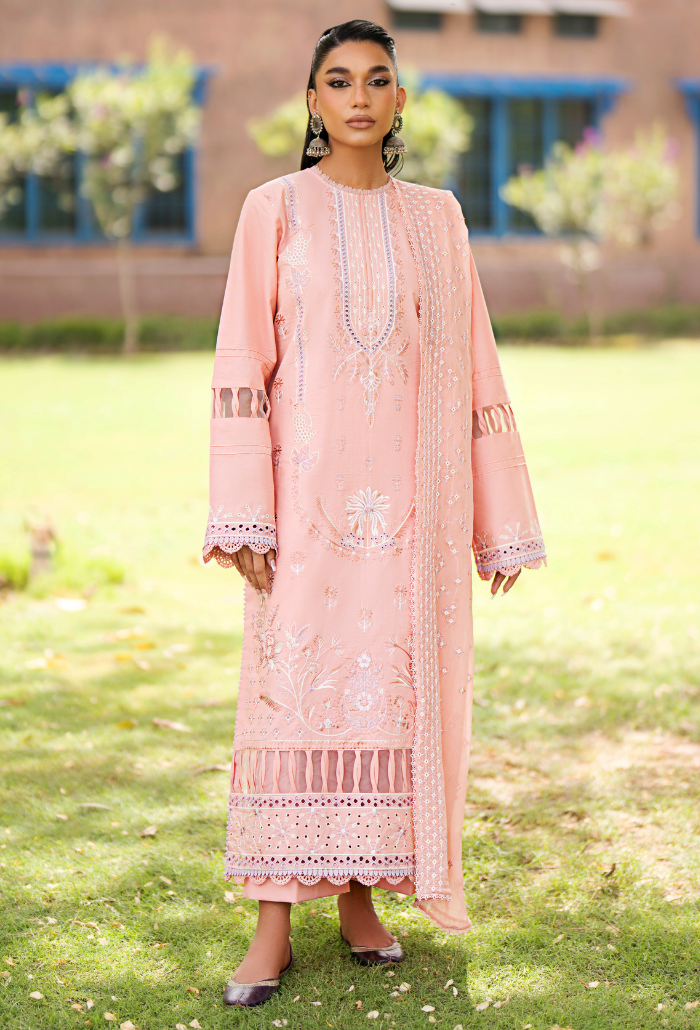 Humdum | Selin Lawn 25 | Selin - D04 - Official Humdum stockist in UK - Sakeena London