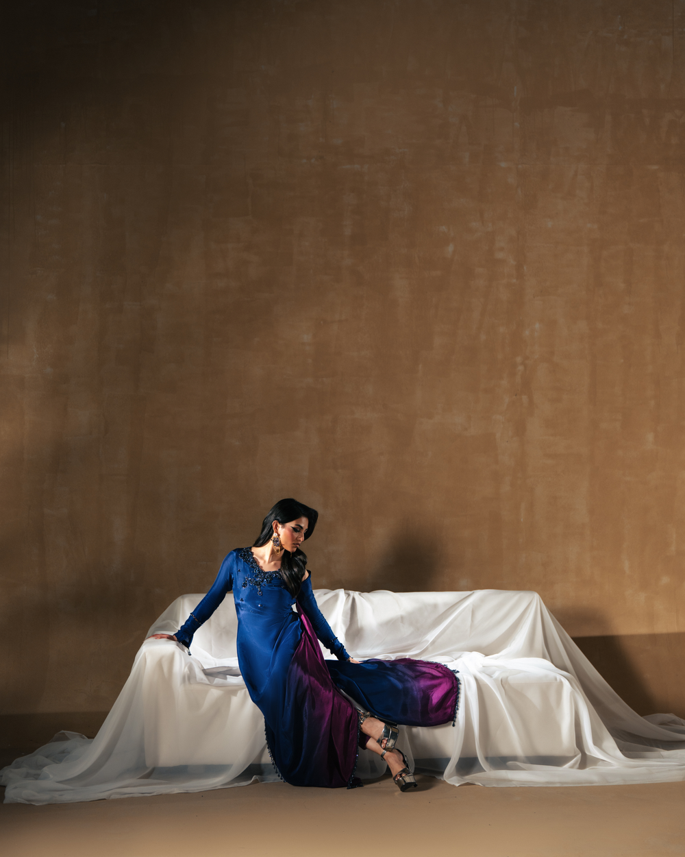 Vasal | Zyra Luxe Pret 26 | Sapphire drift - Official Vasal stockist in UK - Sakeena London