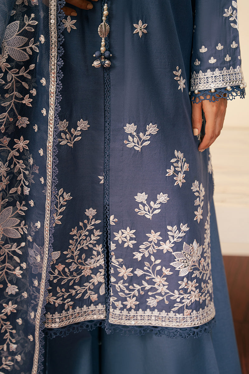 Cross Stitch | Embroidered Lawn Mahiri 24 | CRYSTAL FLORA - Official Cross Stitch stockist in UK - Sakeena London