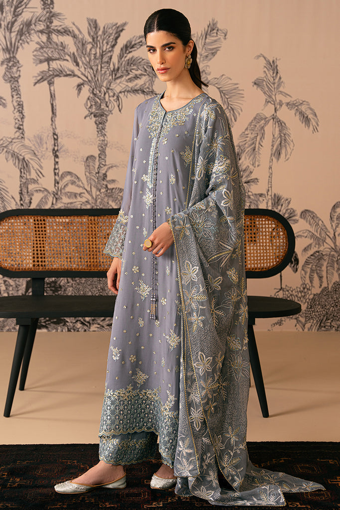 Cross Stitch | Luxe Atelier 24 | SMOKE BLUE - Official Cross Stitch stockist in UK - Sakeena London